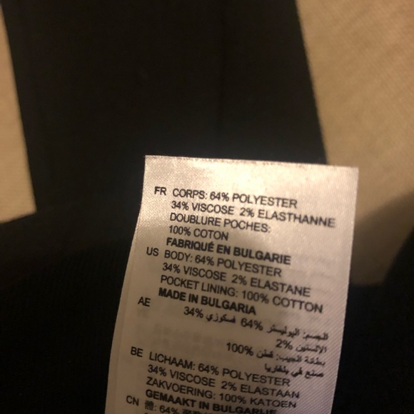 NWOT Sandro black dress pants XS 34 - Picture 7 of 8